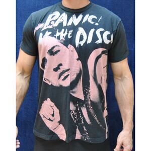 Panic! At the Disco Large Black Short Sleeve Shirt